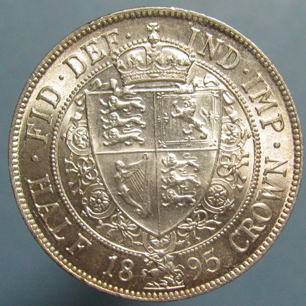A-Beautiful-1895-Victoria-Half-Crown---PCGS-Breakout